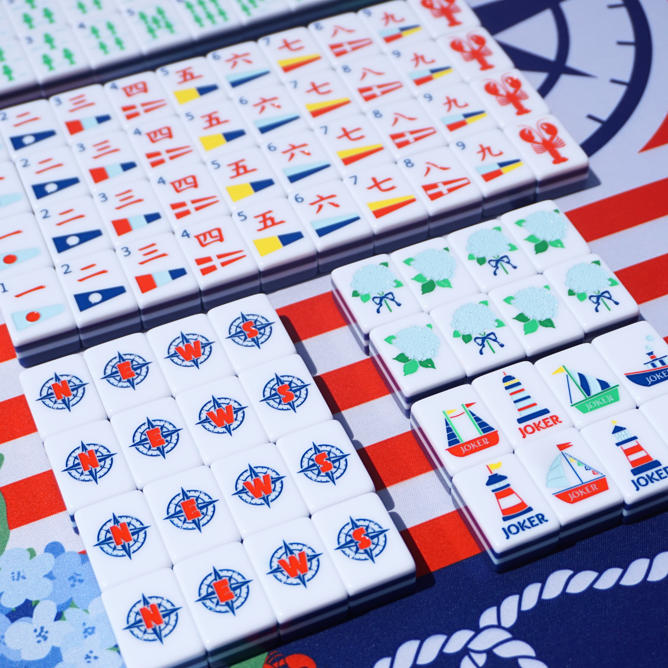 Newport Mahjong Tile Set