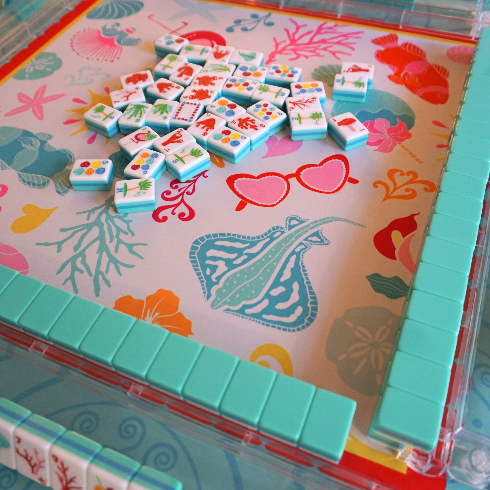 Island Mahjong Tile Set