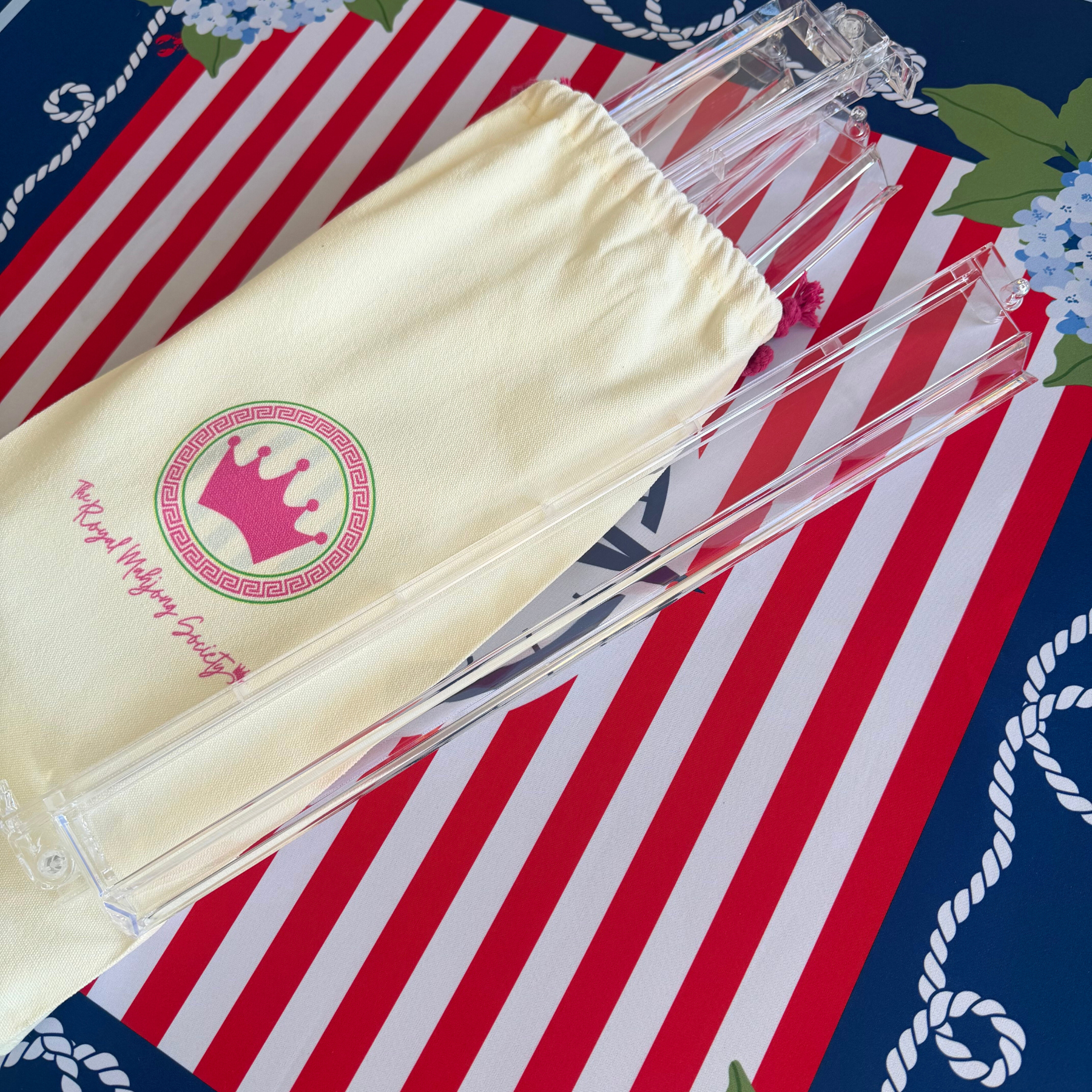 Mahjong Rack - Clear