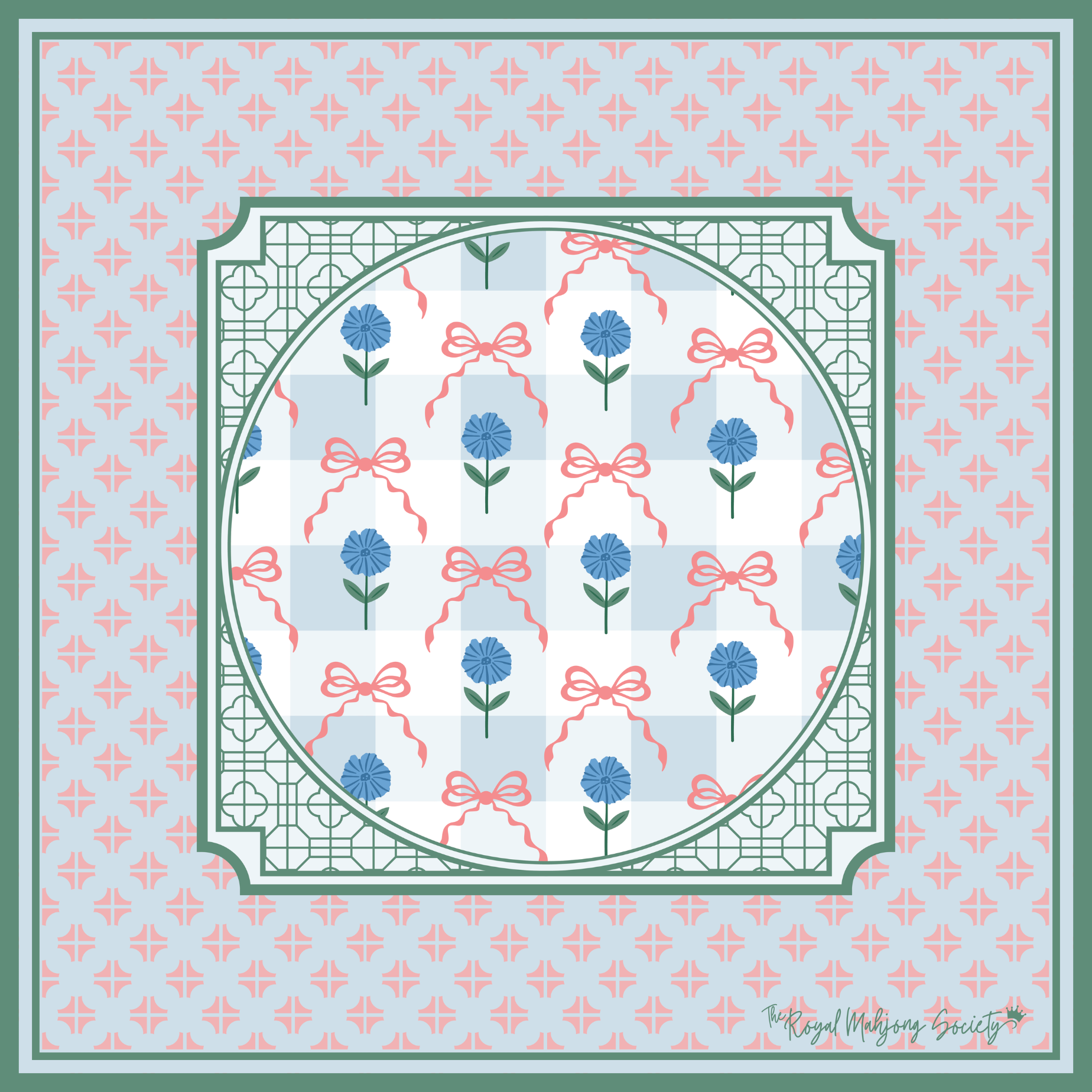 Travel Size Cottage Mahjong Mat
