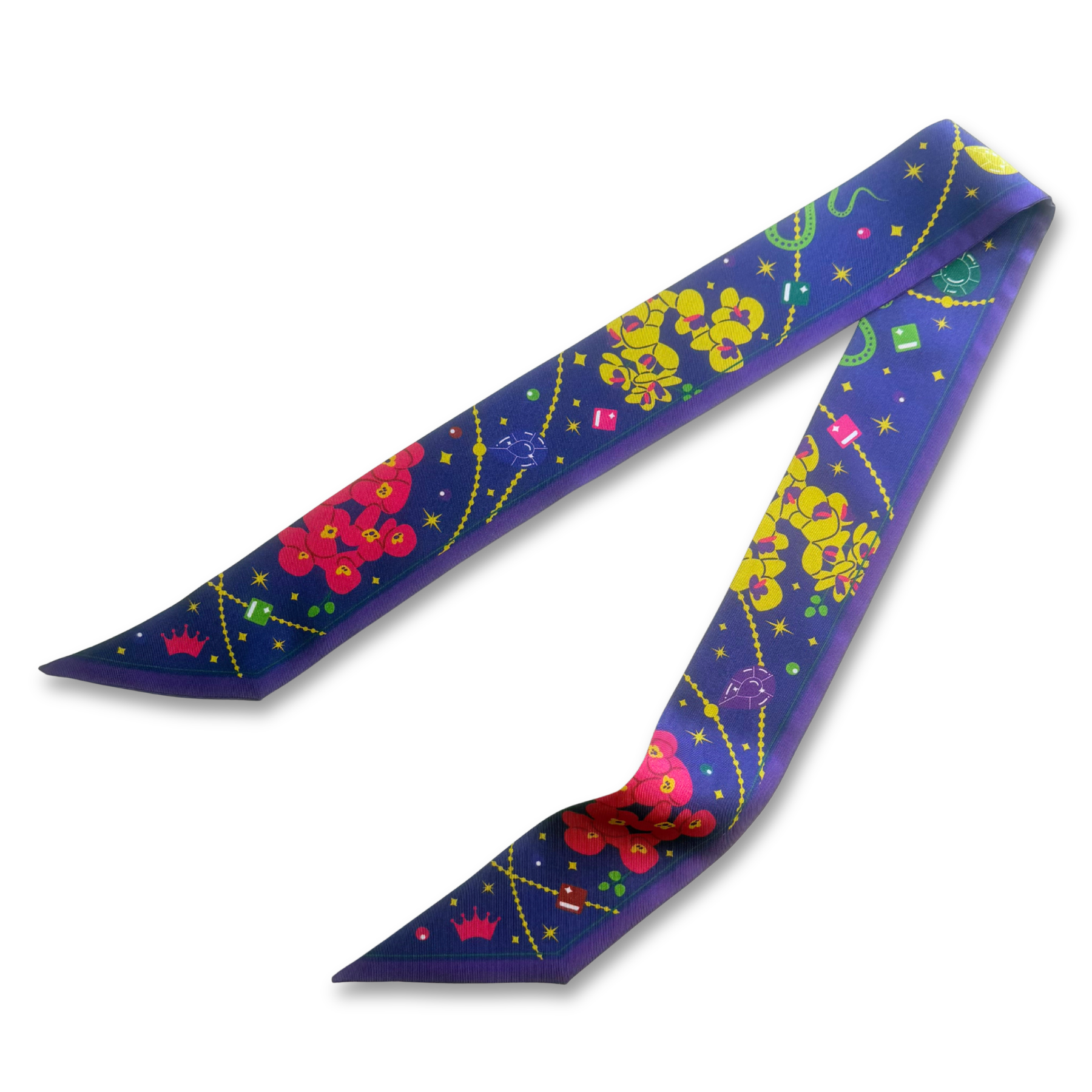 Crown Jewels Twilly Scarf