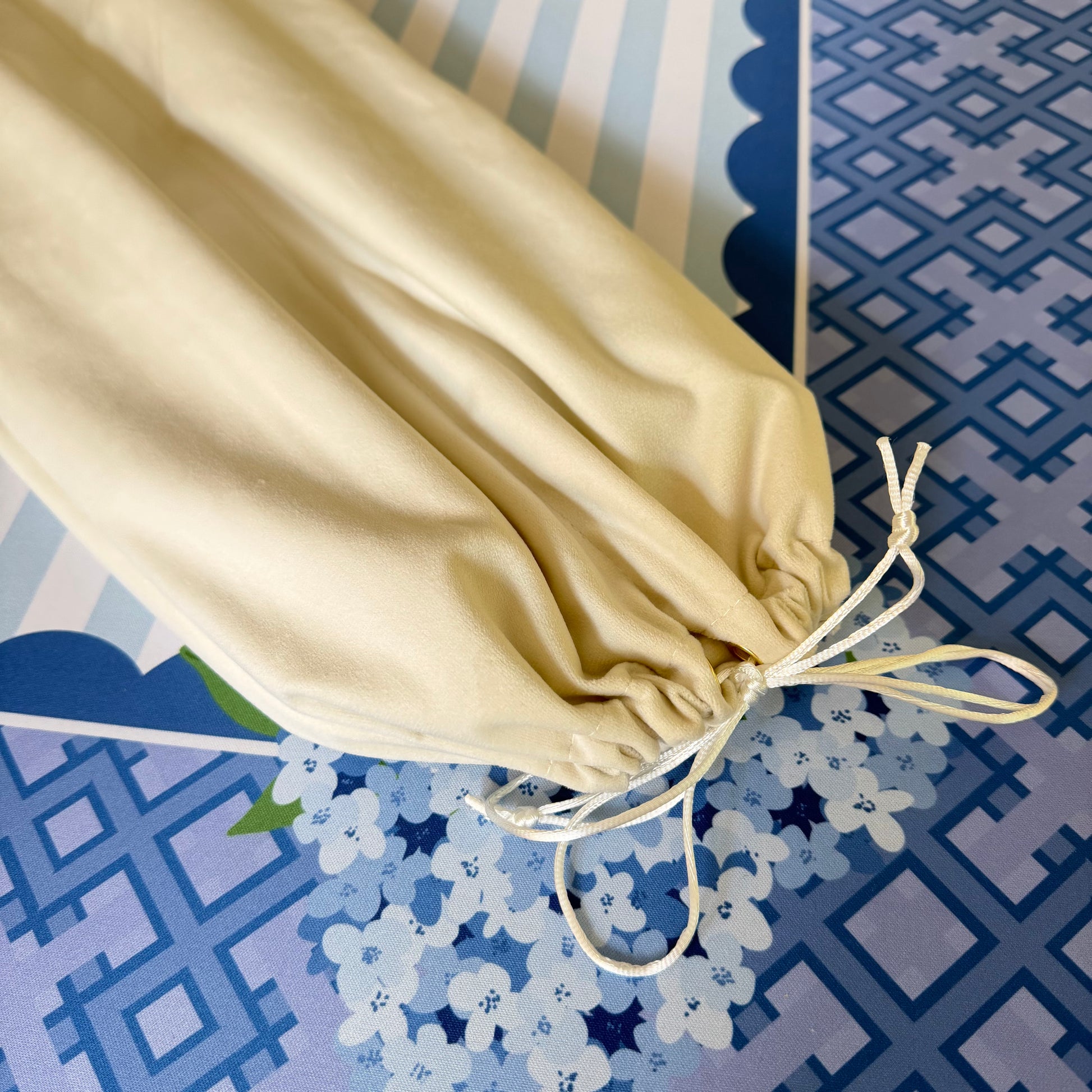Velvet Mahjong Rack Storage Bag