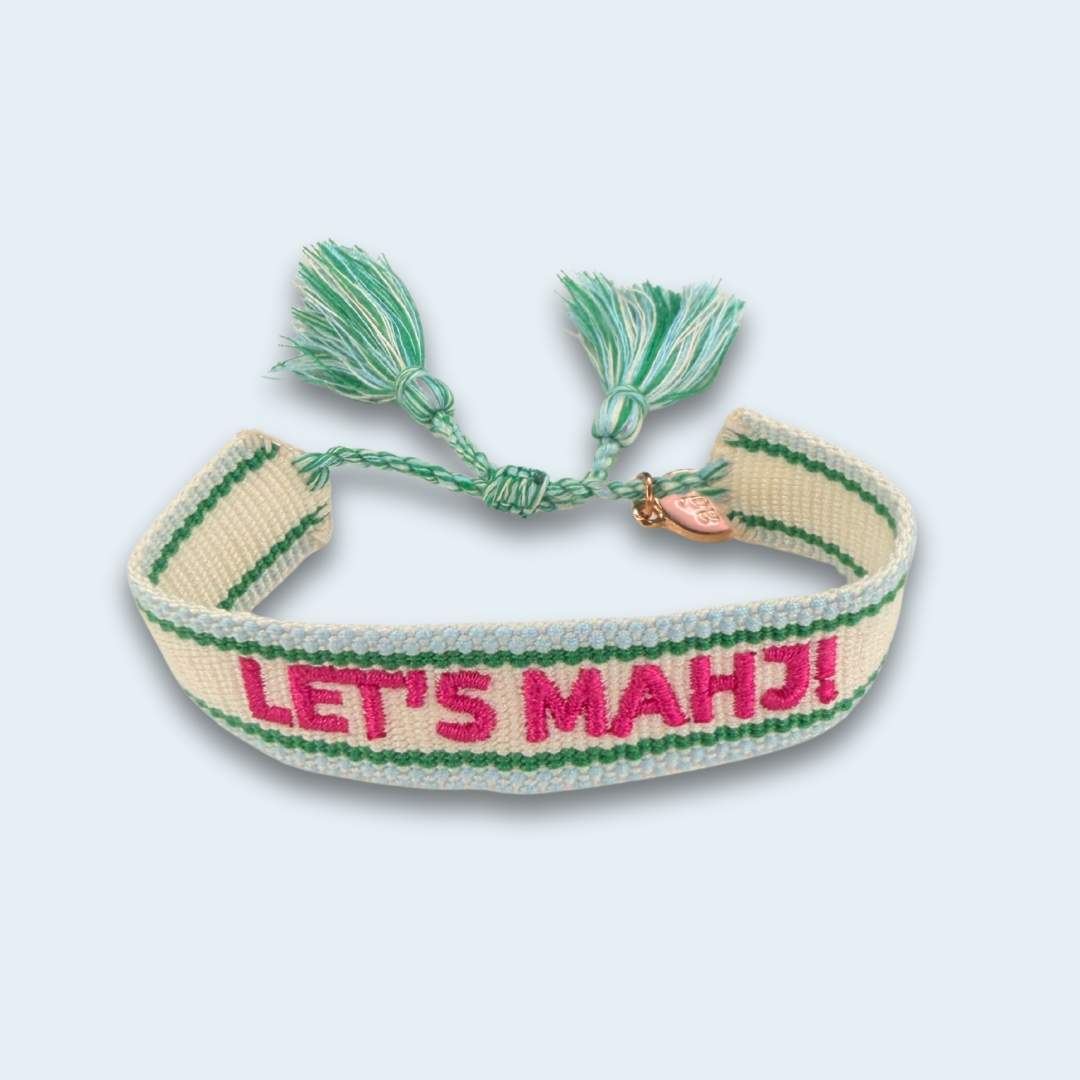 Let's Mahj! Tassel Bracelet