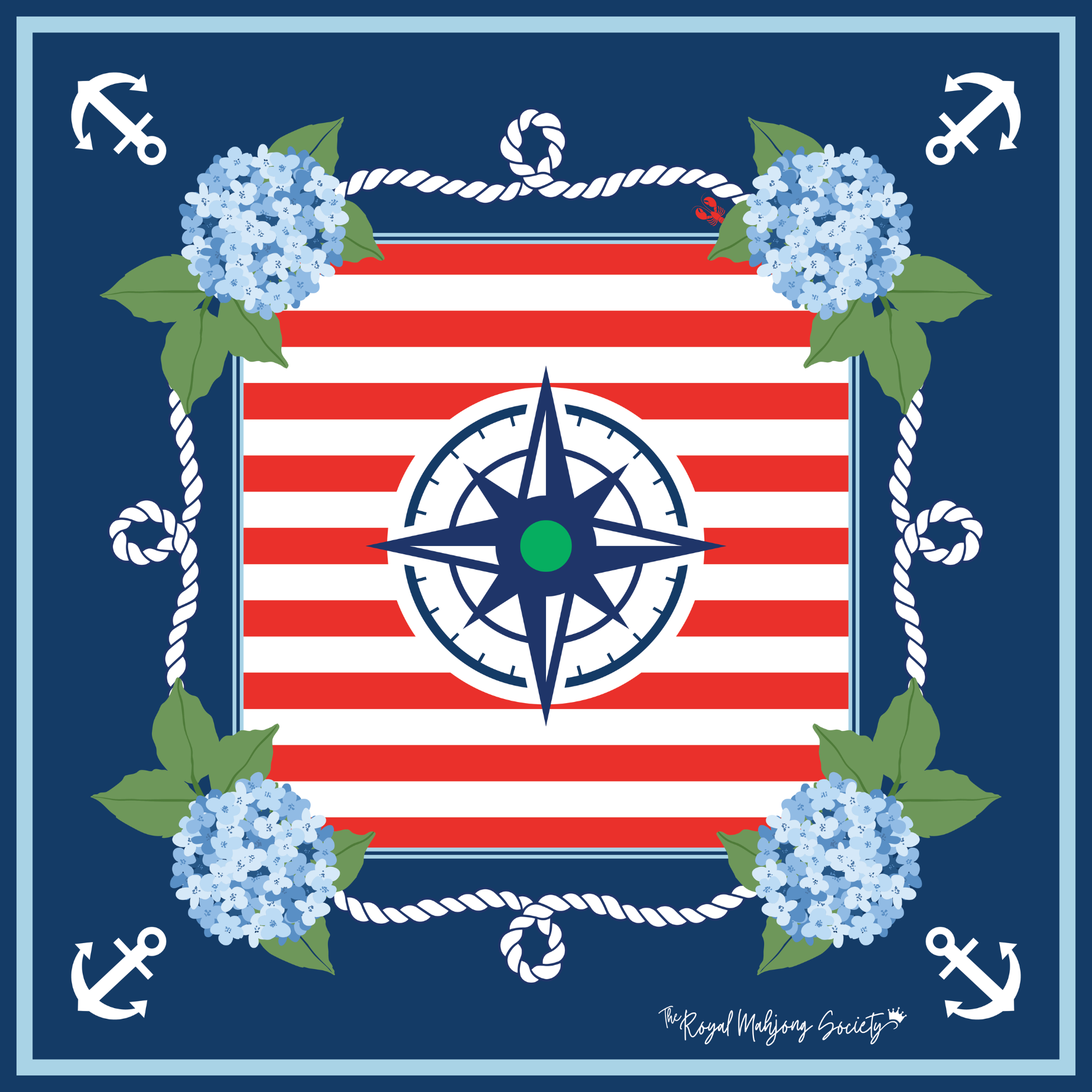 Travel Size Newport Mahjong Mat