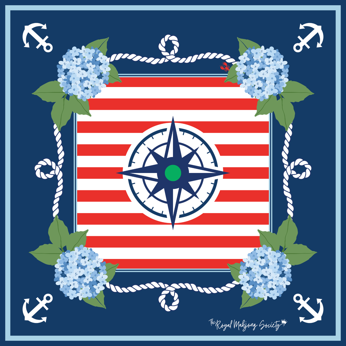 Travel Size Newport Mahjong Mat