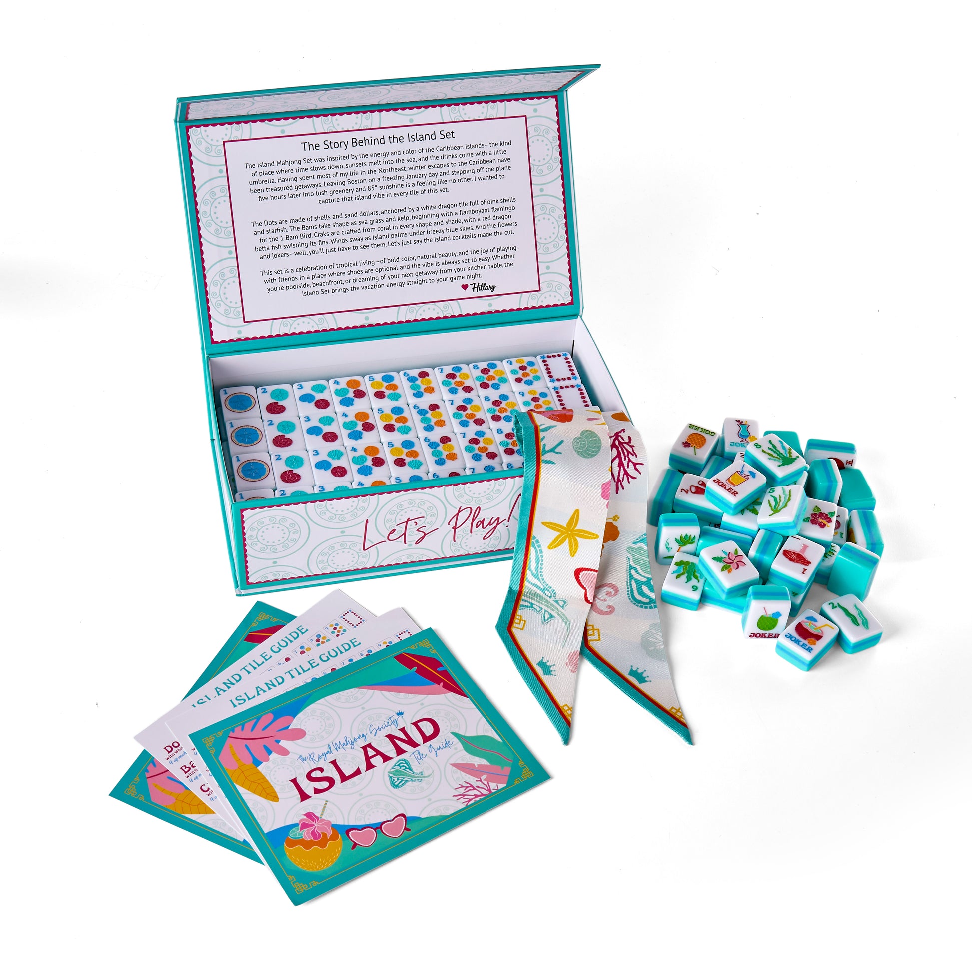 Island Mahjong Tile Set