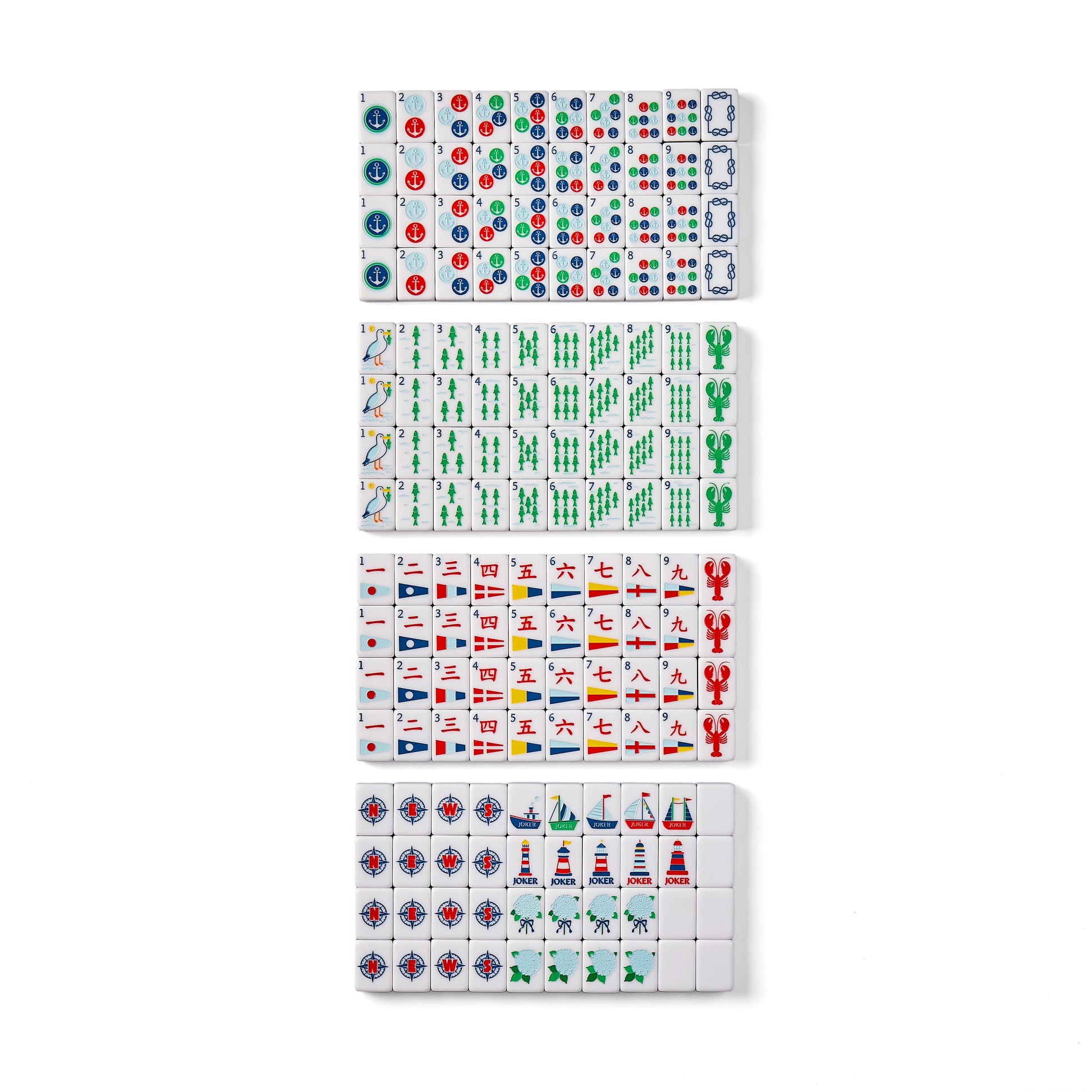 Newport Mahjong Tile Set
