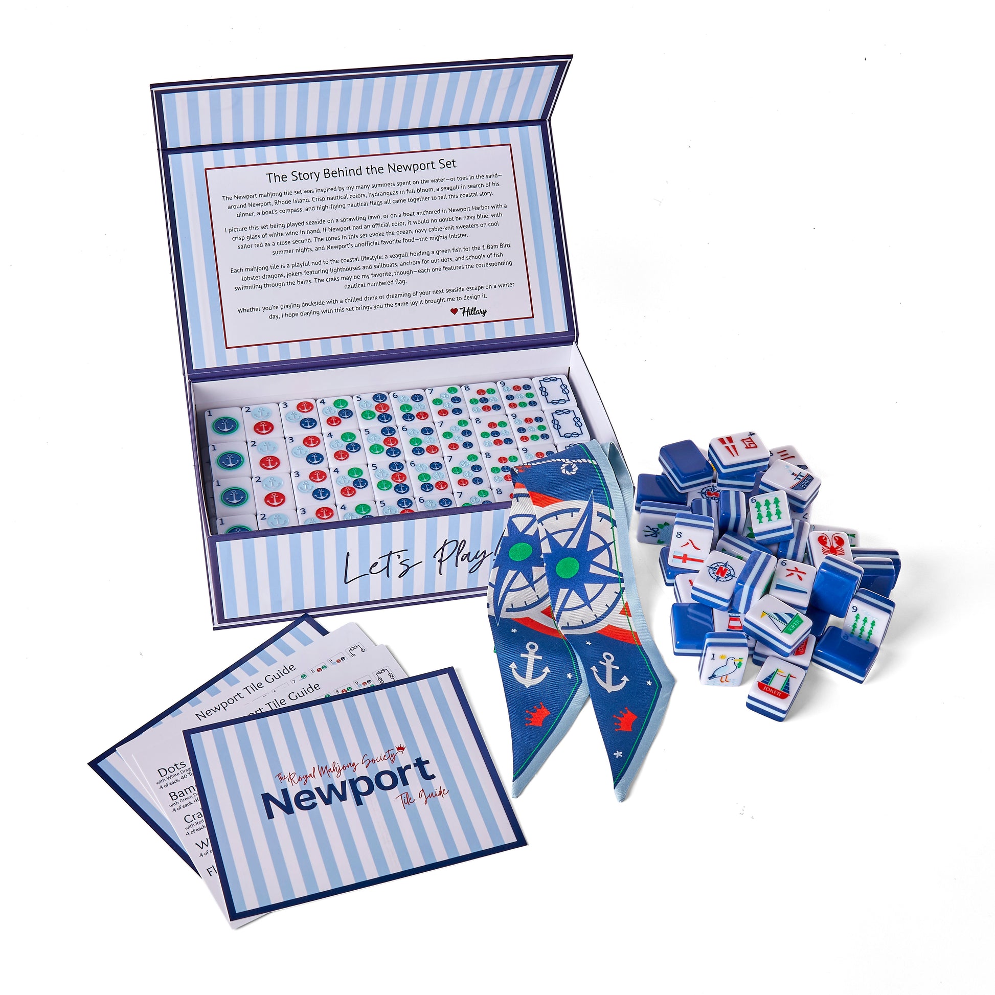 Newport Mahjong Tile Set