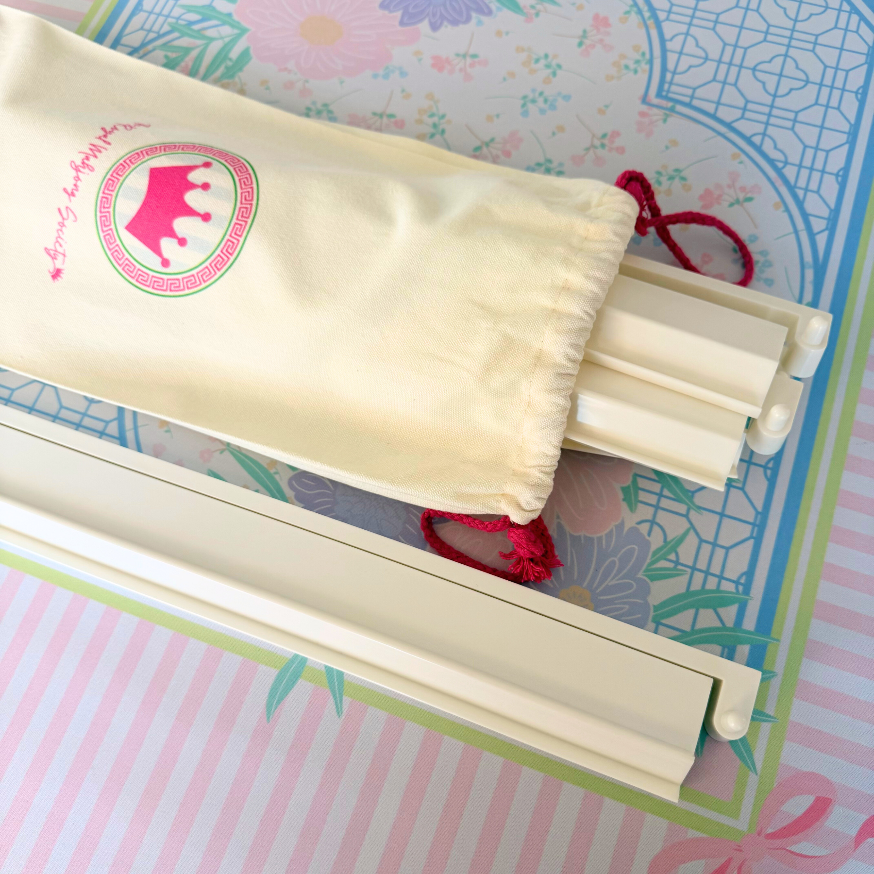 Mahjong Rack - White