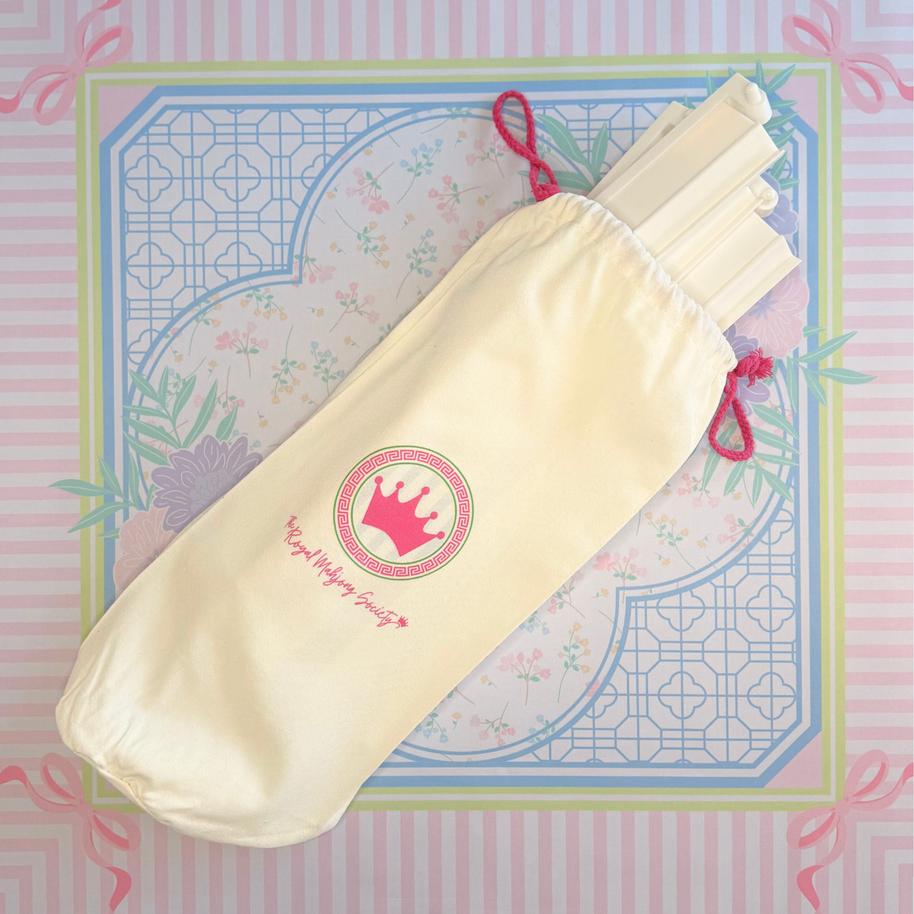 Mahjong Rack - White